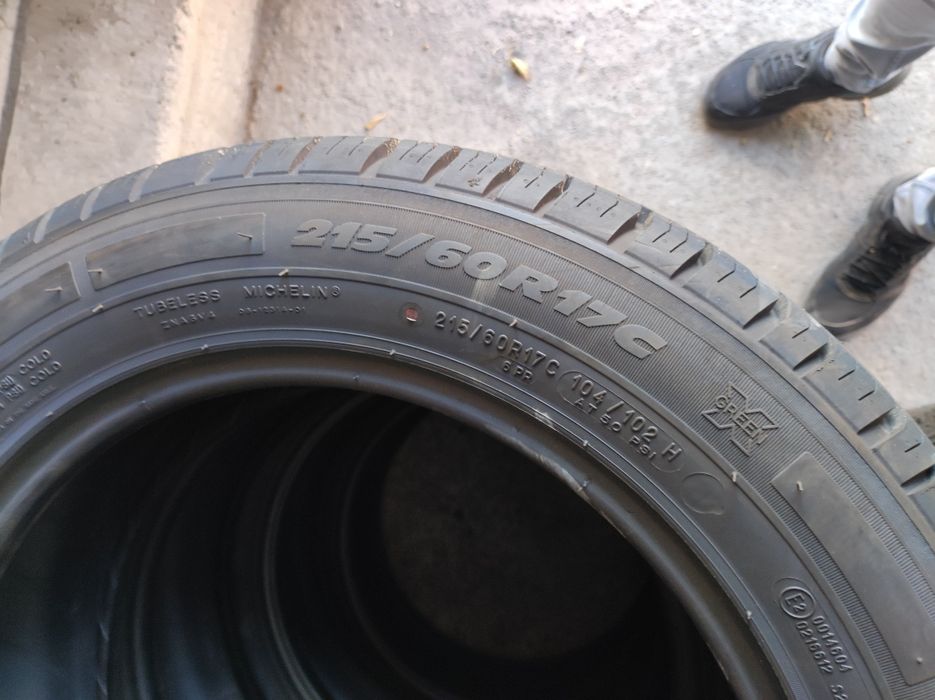 Set 4 anvelope 215.60.R17C Michelin All season dot 2423