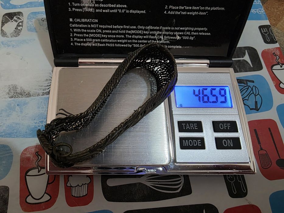 Стара възрожденска сребърна гривна !