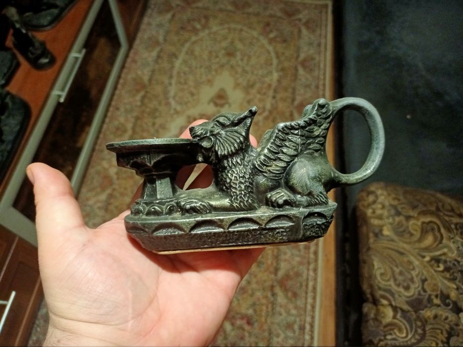 Подсвечник силумин
