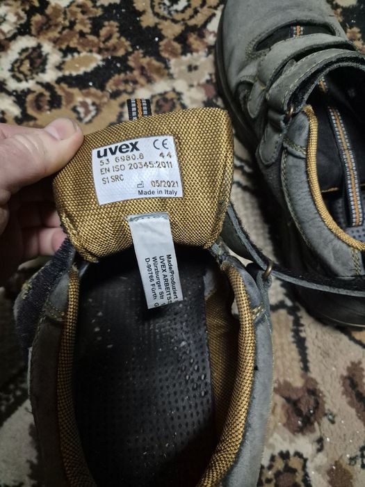 Pantof Uvex 44 bombeu metalic