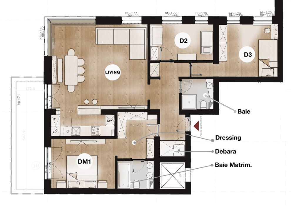 Vand apartament 4camere, Lacul Tei, București