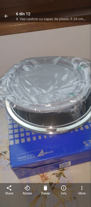 Vase ZEPTER neutilizate nedeconservate