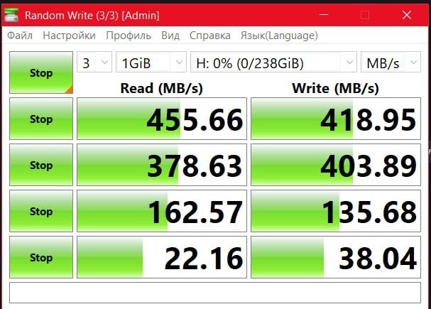 NVMe 256gb SSD m.2