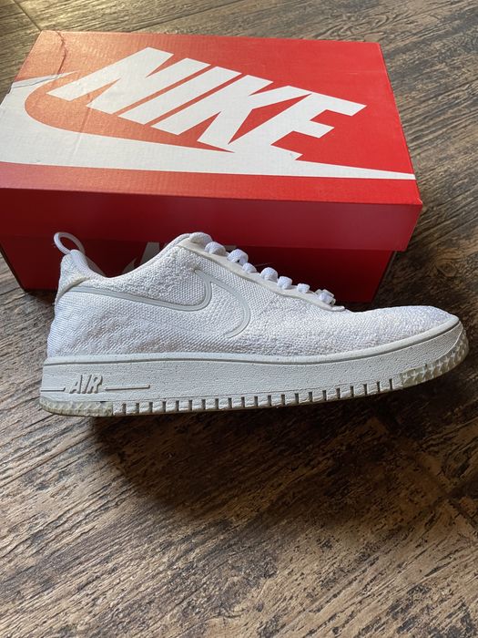 Air Force Low Crater Flyknit White Platinum Tint София