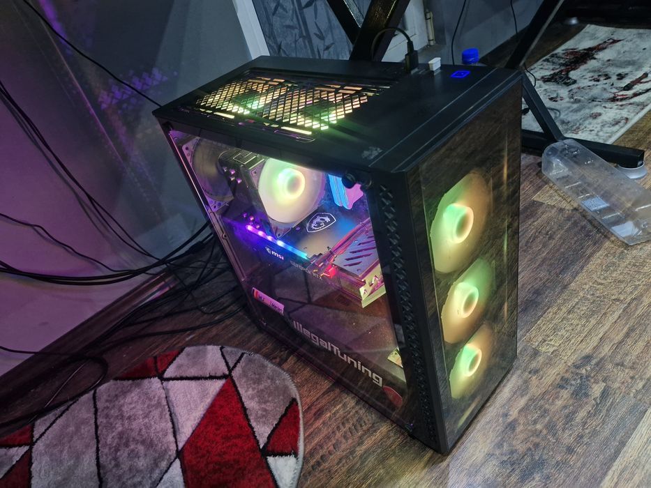 Vând PC Gaming – Ryzen 5 5600X | RTX 3070 8GB | 32GB DDR4. Accept schimb cu ryzen 7600, DDR5