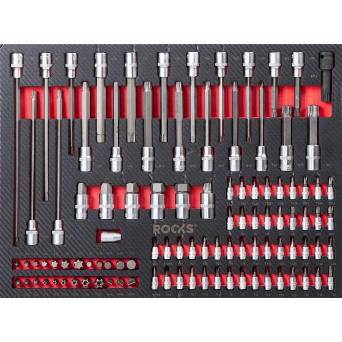 Dulap de scule echipat cu 260 piese