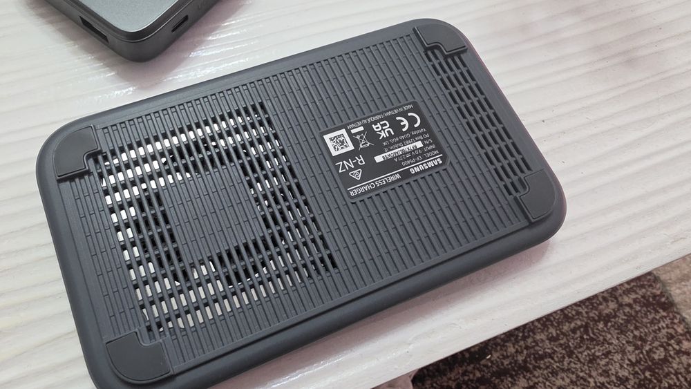 Încărcător Wireless Duo Super Fast EP-P5400B, Dark Gray