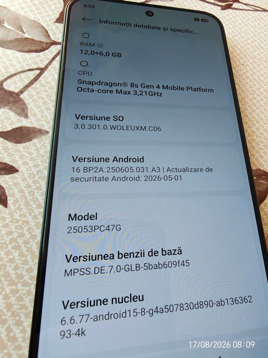 Vând Poco F7 512/12 Gb