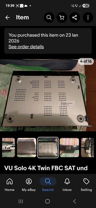 VU SOLO 4k UHD Tuner FBC dual  satelit , cablu ,hdd  1TB.