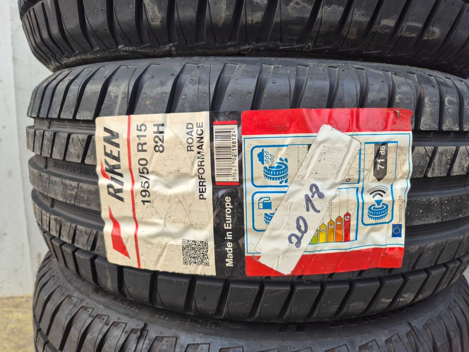 4 Anvelope de VARA - 195/50/15 - RIKEN Road Performance - NOU - DOT 2019 ! SUPER PRET !