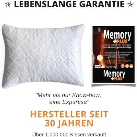 Ергономична Memory Foam възглавница за врат 40x60 см