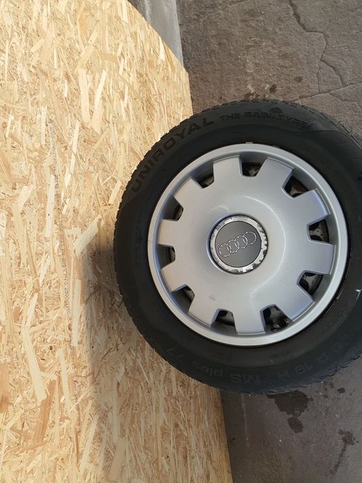 Jante tablă cu capace originale Audi Allroad R16