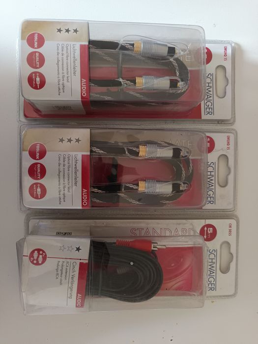 Cablu optic hifi si rca Schwaiger