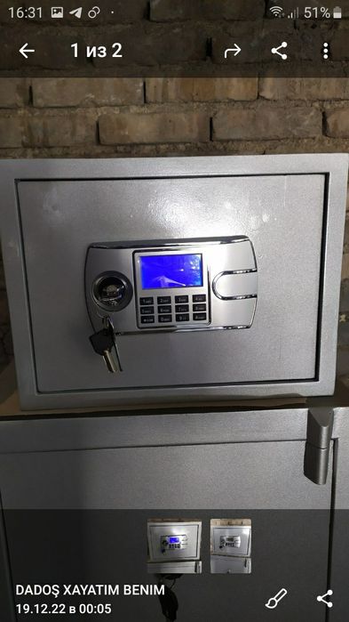 Elekroni seyf sotiladi