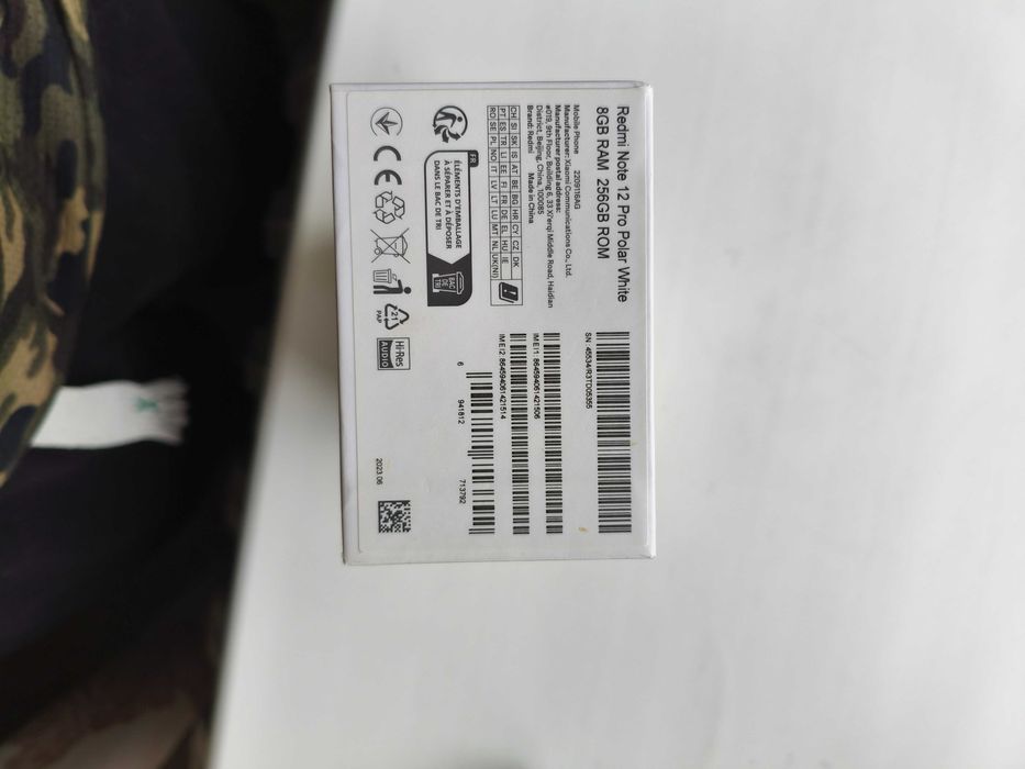 Redmi not 12 pro 256gb
