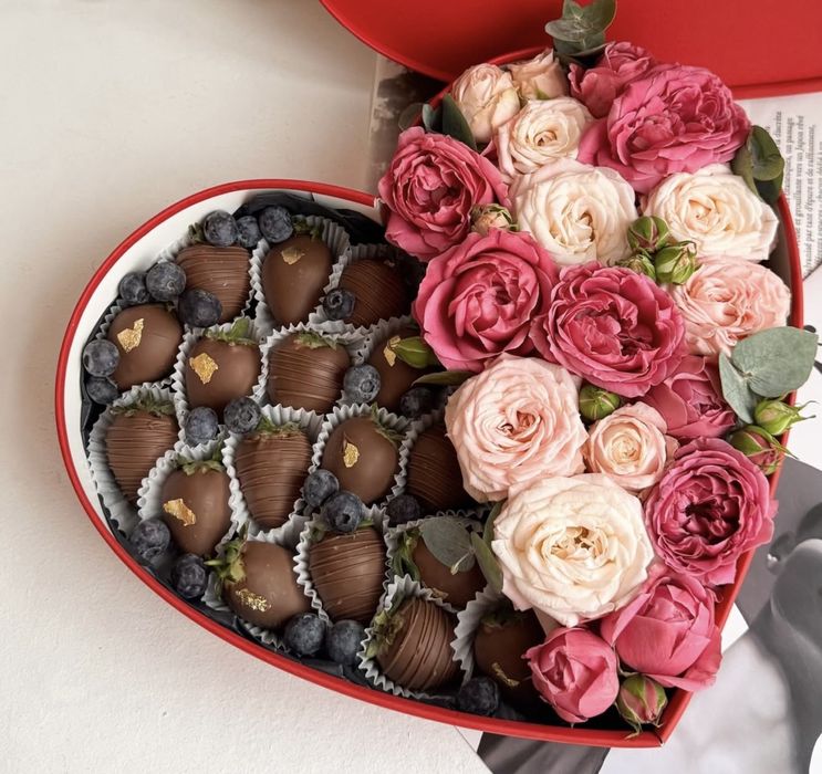 Клубника в шоколаде. Идеальный подарок на 14 февраля