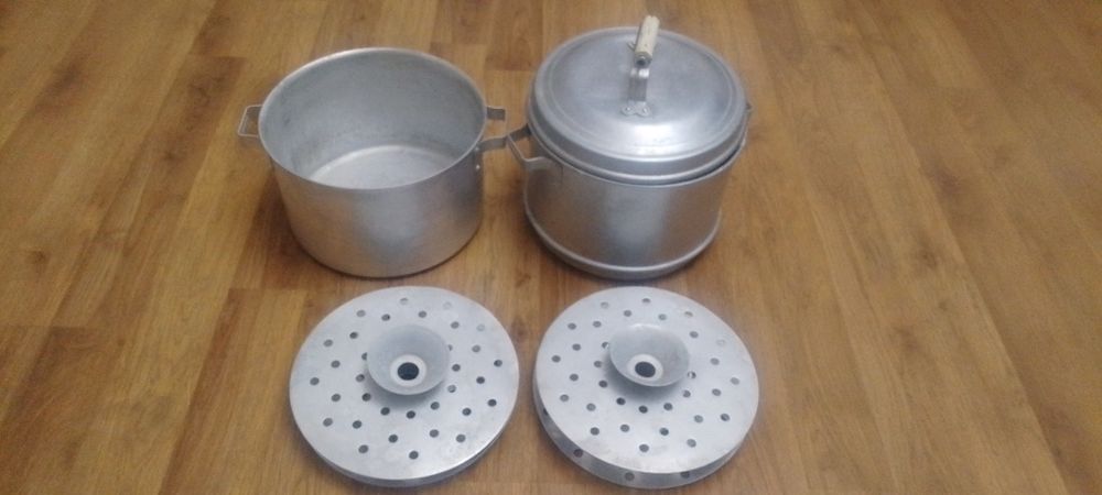 Мантоварка советская, алюминиевая