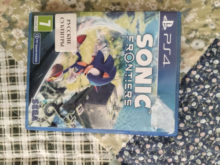 Продам игру на PS  соник sonic frontiers
