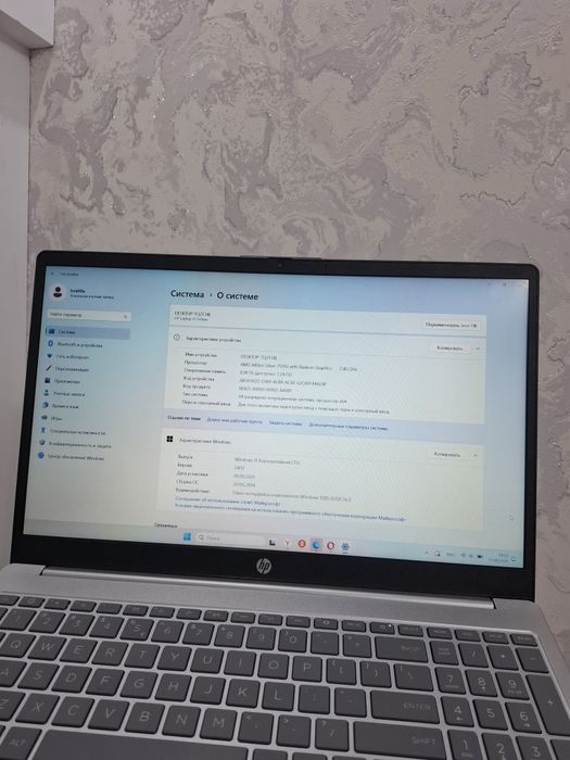 HP AMD Ryzen 8/256 GB Ideal Aybi yoq