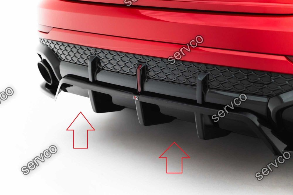 Prelungire bara spate Audi RSQ8 Mk1 Facelift 2023- v11 - Maxton Design