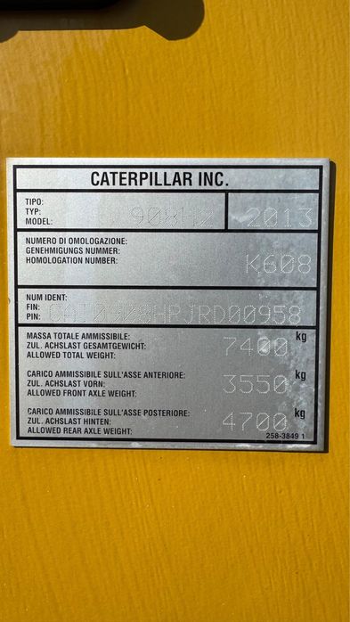 Incarcator frontal Caterpillar 908H2