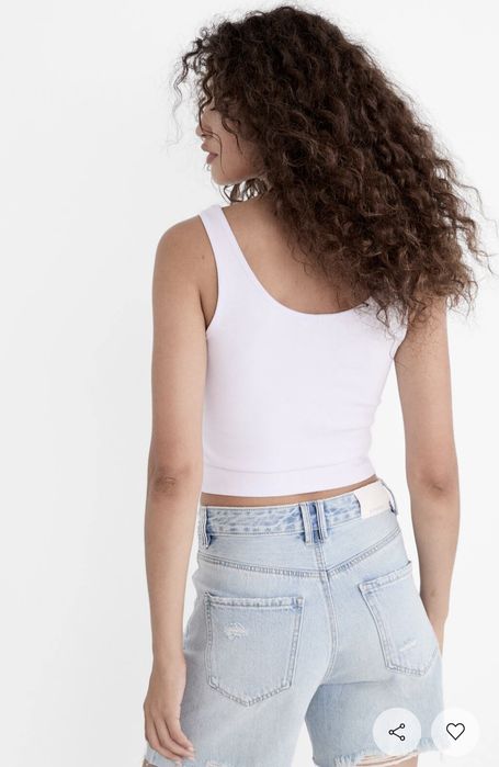 Pantaloni scurti blugi Stradivarius 38