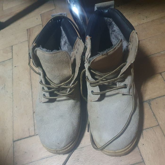 Ghete Cizme Bocanci barbati piele reala si intoarsa vintage 44 45 46