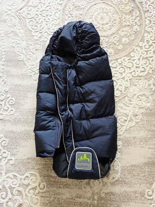 Конверт в коляску тёплый, на холодную зиму.