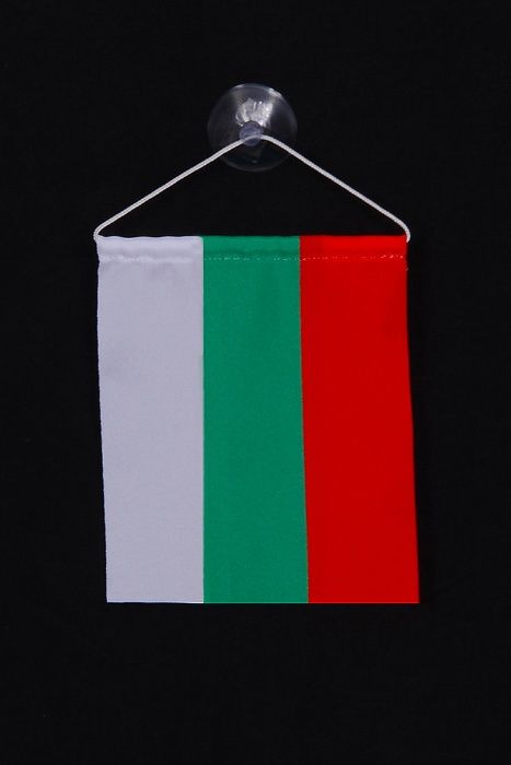 Български национални знамена за кола