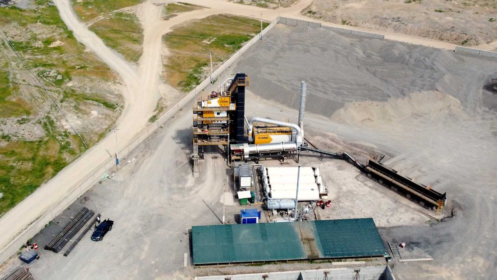 Asfalt Zavod XCMG - SHANTUI  80 T dan - 450 t gacha