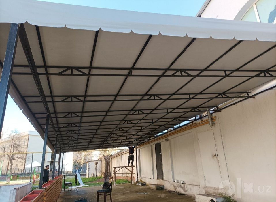 Banner tent yopish xizmati