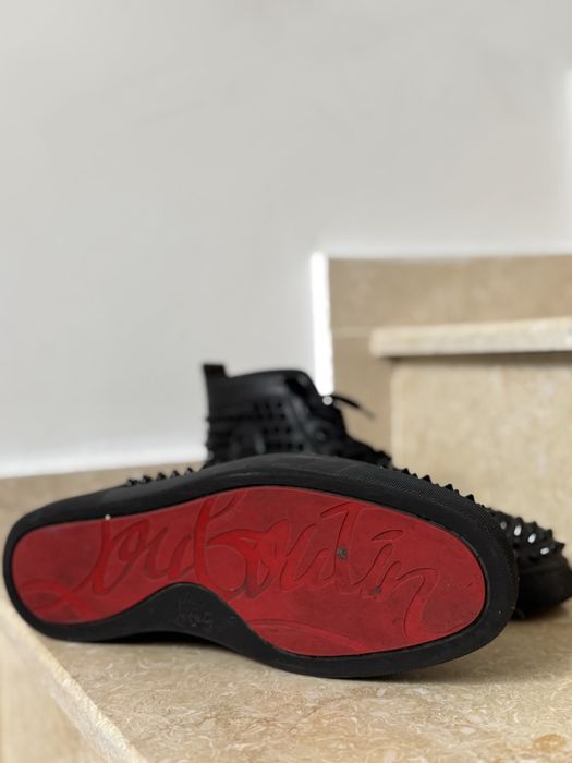 Christian Louboutin Louis Spikes High-Top