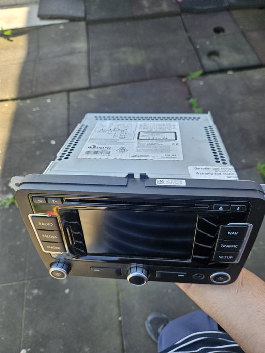 Navigatie rns 315 +rama si card SD passat b6 b7 cc tiguan golf touran