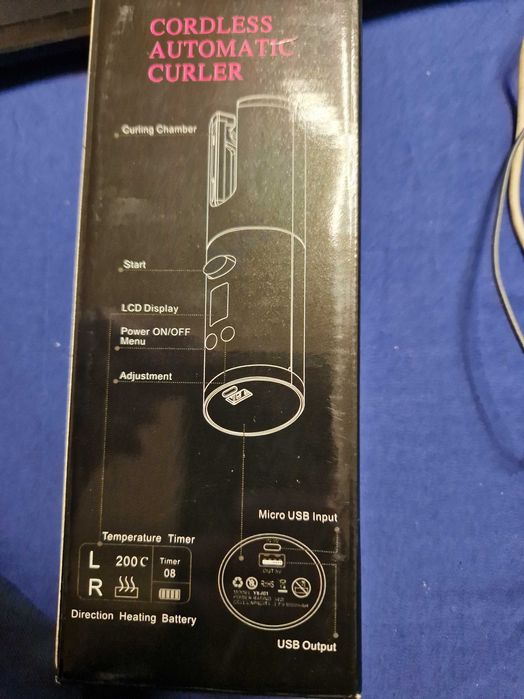 Керамична маша за коса ! CORDLESS AUTOMATIC CURLER