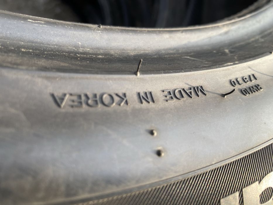 Шины 255/55/20 пара бу ханкок