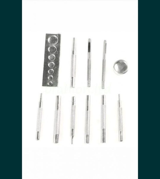 Set dispozitive montat capse piele: Nr 112
