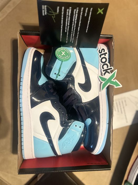 Jordan 1 Patent Red/UNC StockX+factura