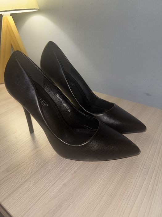 Туфли женские кожаные (лодочки)