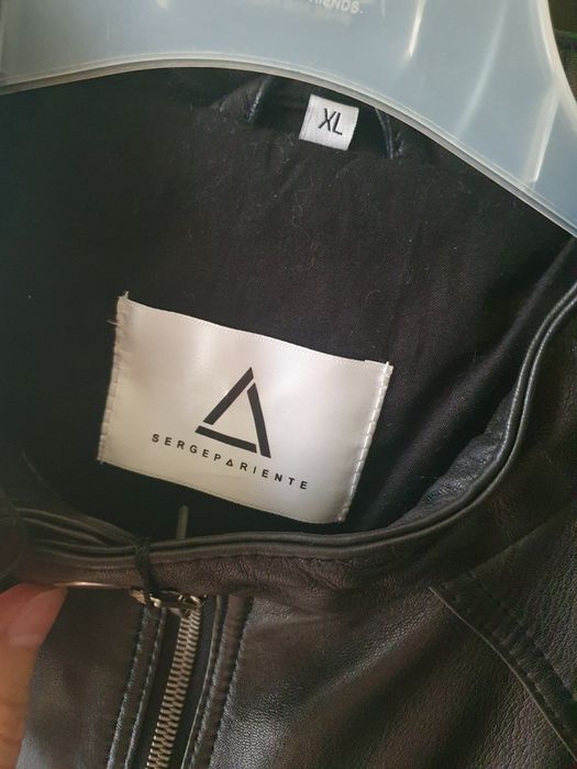Geaca/Jacheta piele Serge Pariente XL noua