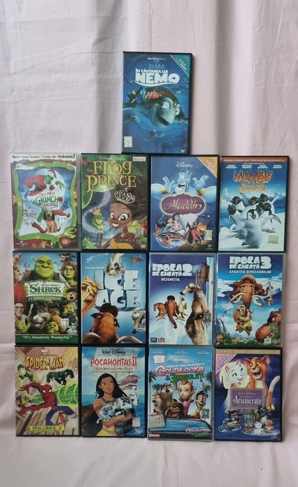 Lot 29 Dvd-uri cu desene animate