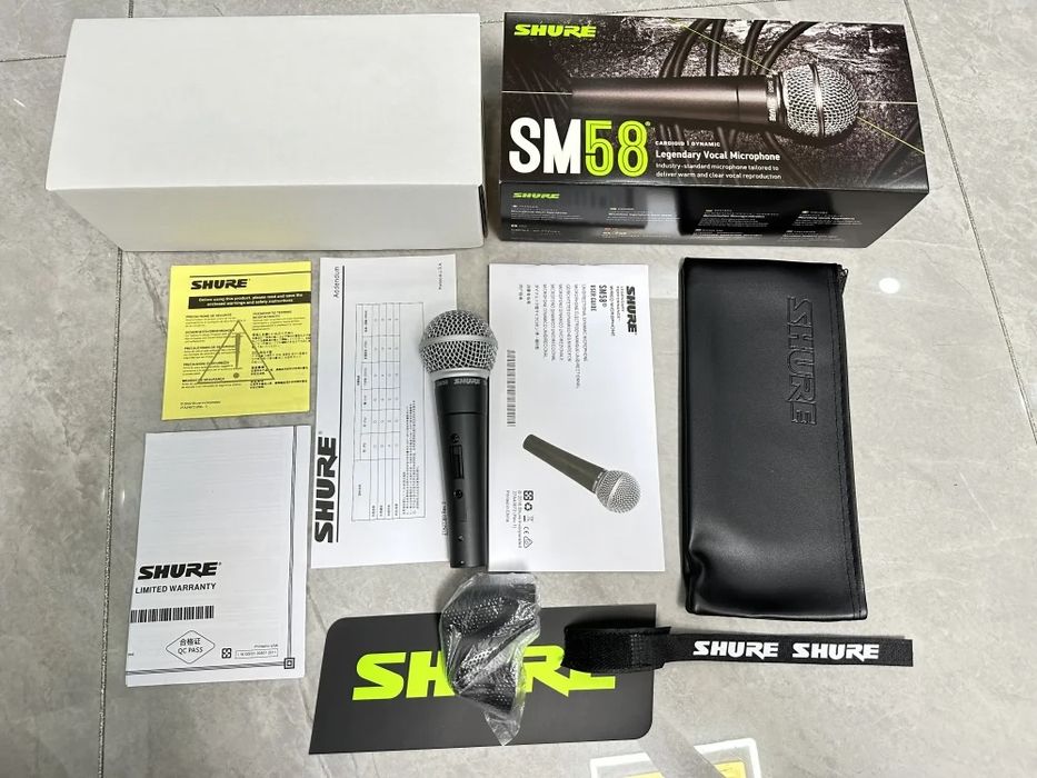 Shure SM58 чисто нов