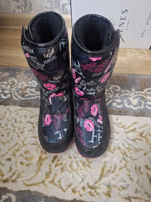 Сапоги на девочку 35 размер