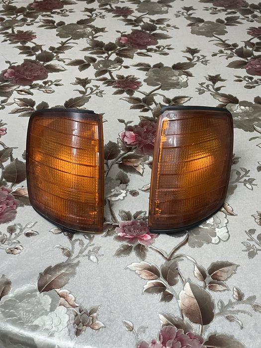 Желтые поворотники hella w124 мерседес