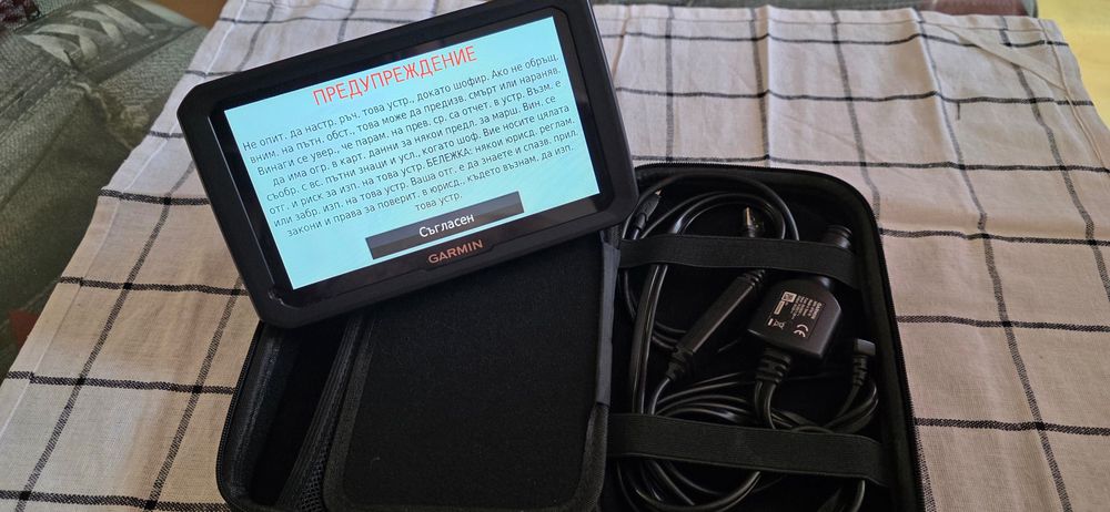 Навигация за камион Garmin Dezl 770 7 инча най-новите карти за Европа