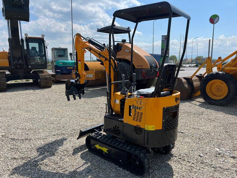 Мини багер JPC – 12 Hp , 1 T (Nou) + Видео