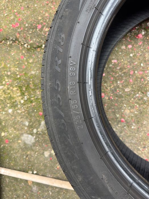 Set 2 anvelope Pirelli 225 55 18 Vara an 2021 profil 5mm