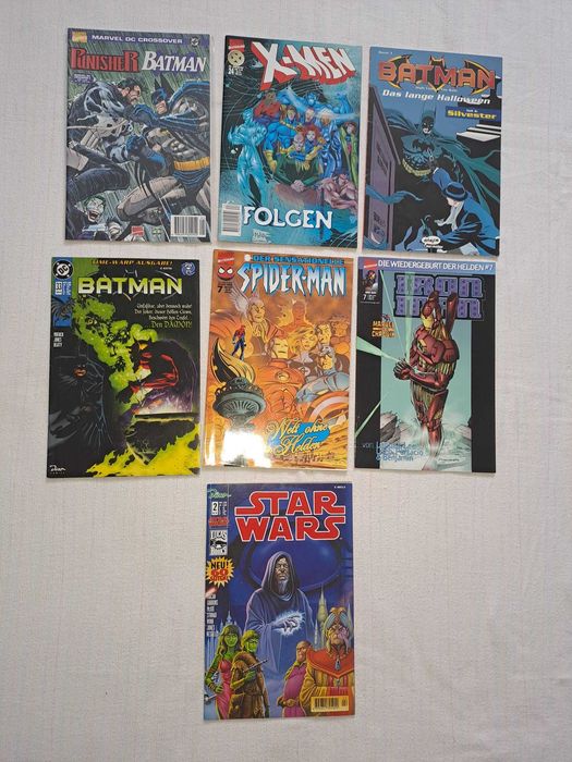reviste benzi desenate spiderman batman