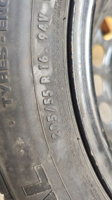 Резервна гума 5х112 16 цола