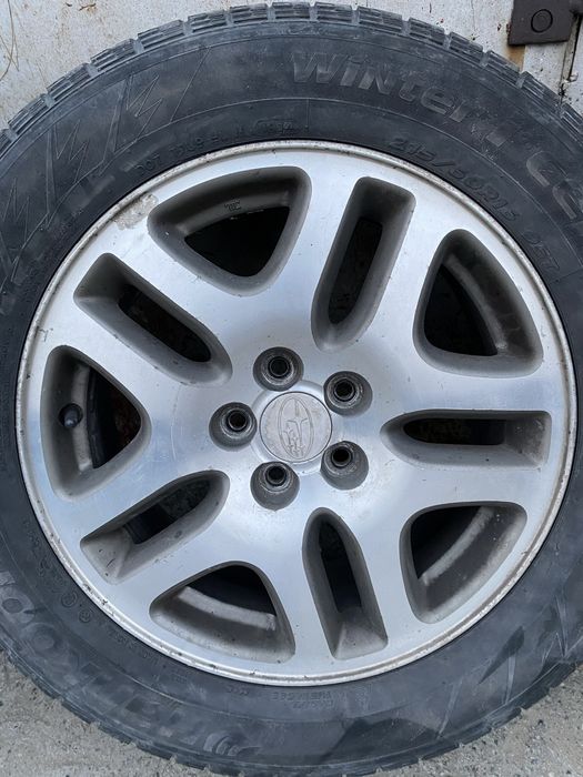 Диски r16 на subaru с резиной