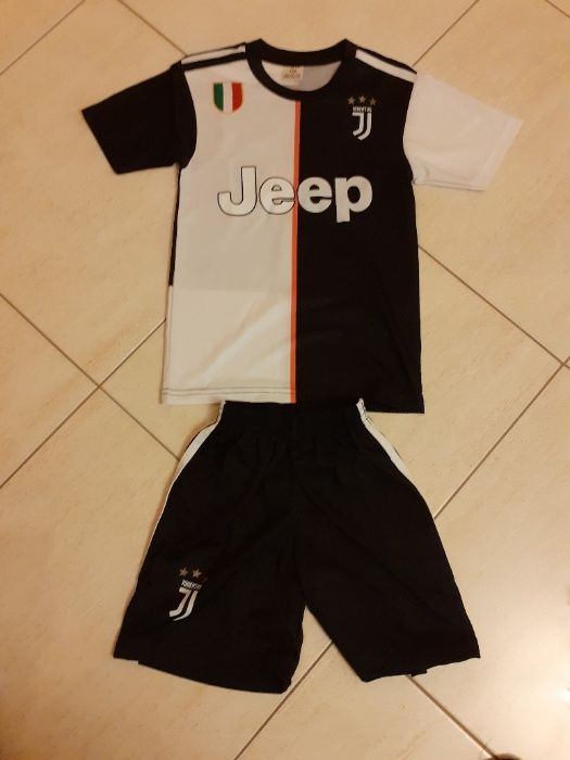 Промо Екип детско + тренирвъчен анцуг с дълъг ръкав Меси,Роналдо, нейм